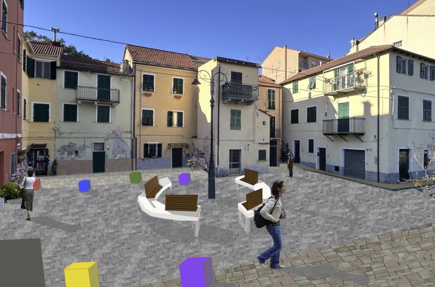 Vado approva il progetto esecutivo per piazza Cialet: 326 mila euro per completare la riqualificazione