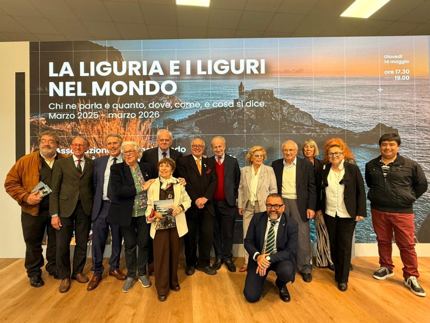 Ecco com'è la "La Liguria e i liguri nel mondo”