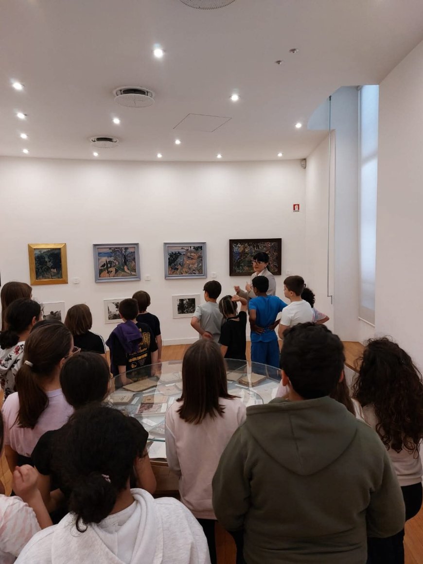 L'arte che unisce, le classi quinte di Alassio hanno visitato la Pinacoteca Carlo Levi