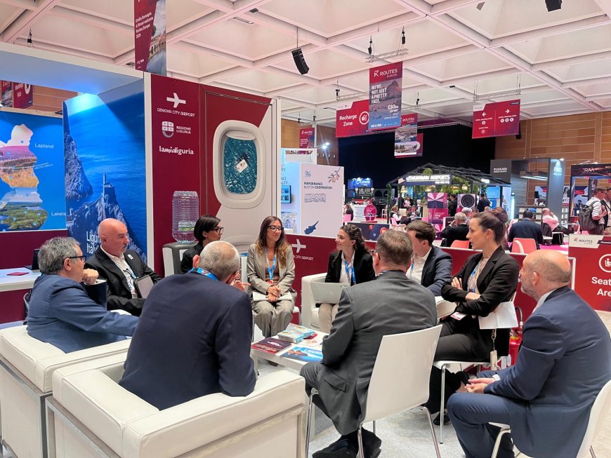 Regione Liguria in vetrina alla Routes Europe insieme all’Aeroporto di Genova