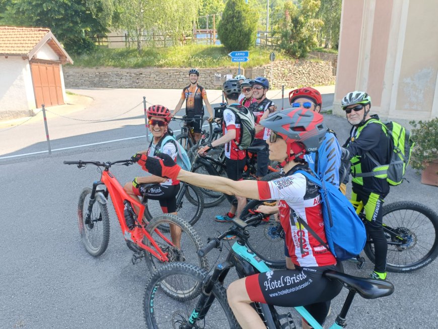 Alla scoperta delle Vie del Sale, una pedalata di 35 chilometri lungo le strade della Valle Arroscia