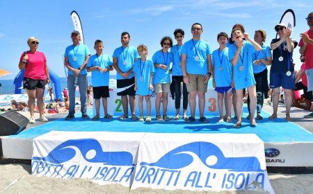 Piscina di Alassio, pausa estiva dal 13 luglio e tanti appuntamenti in vista per la squadra special