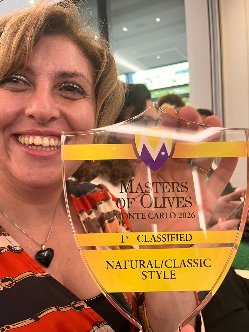 Olive taggiasche Armato sul tetto del mondo,  Medaglia d'Oro a Monte Carlo