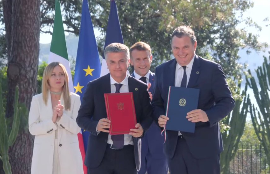 Firmata la dichiarazione d'intenti sul collegamento ferroviario Marsiglia-Genova