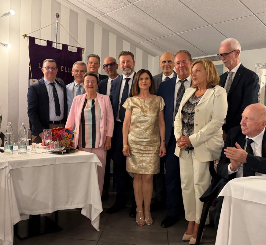 Lions Club Imperia La Torre: Andrea Landolfi è il nuovo presidente