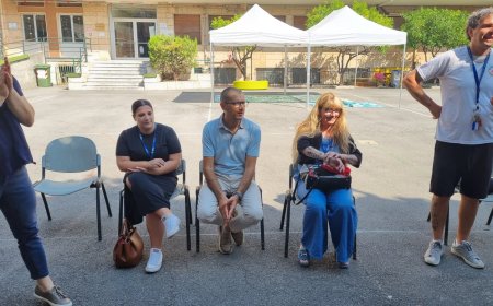 Sanremo, visita del vicesindaco alla scuola estiva per giovani disabili