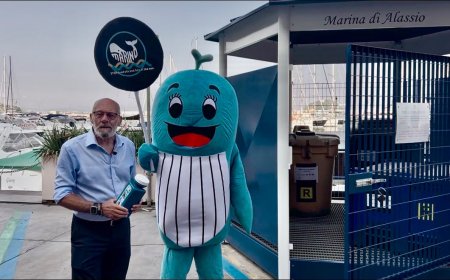 Marina di Alassio: porto Bandiera Blu, promuove le buone pratiche ambientali nel campo dei rifiuti speciali
