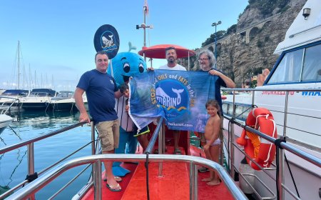 "Stop Food Oils and Fats in the Sea", la campagna nazionale sbarca sul semisommergibile Mola Mola Dive Team