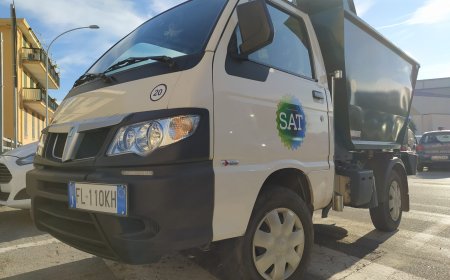 A Laigueglia più passaggi dei mezzi Sat sia di giorno che di notte per tenere pulito il borgo