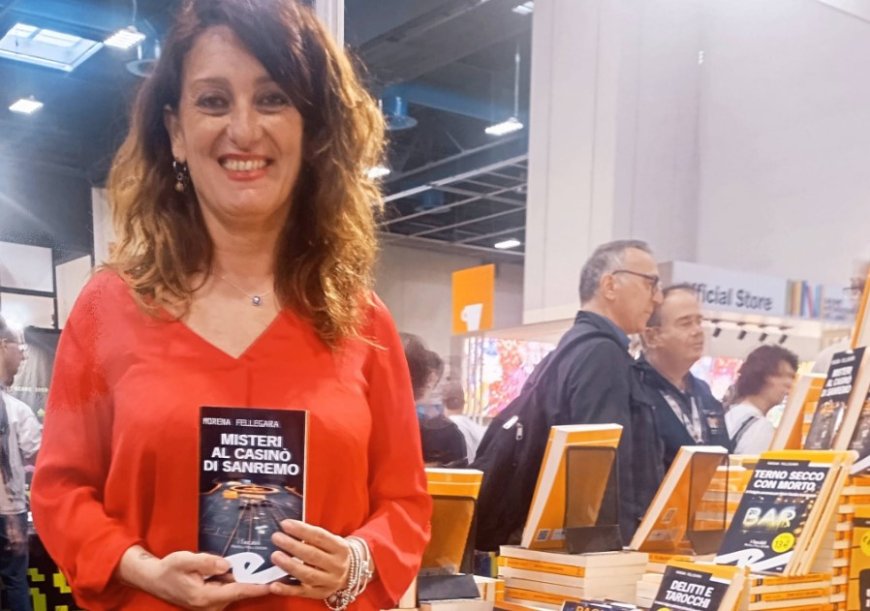 A Laigueglia una serata noir con Morena Fellegara e il suo “Misteri al Casinò di Sanremo”