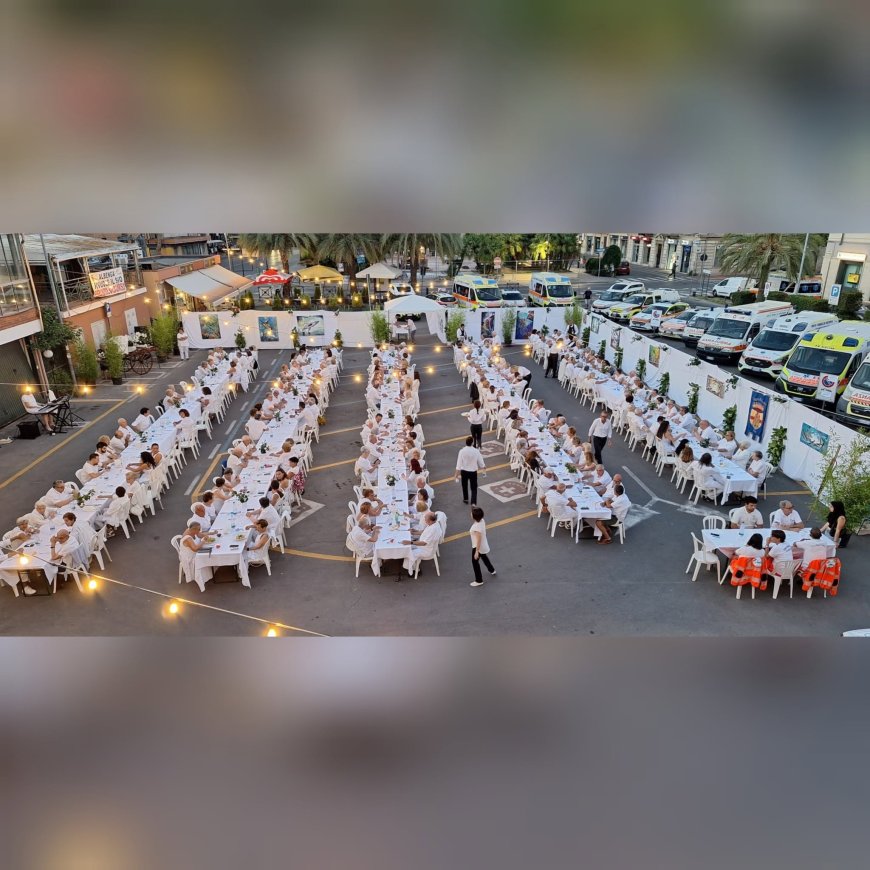 Torna la "Cena in Bianco per la Bianca": il 9 luglio una serata di solidarietà e convivialità nel cuore di Albenga