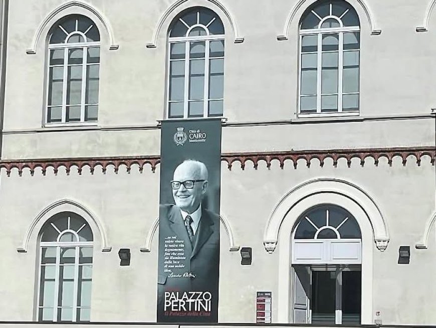 Cairo Montenotte ha conferito la Cittadinanza Onoraria alla memoria di Sandro Pertini