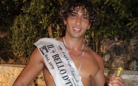 Andora,  Samuele Battaglia, 22 anni, di Savona vince finale interregionale de "Il + Bello d'Italia"