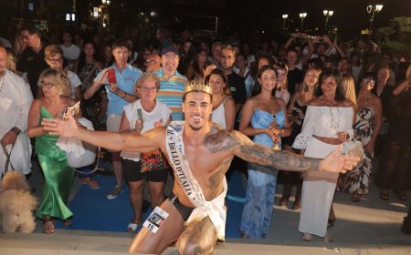 Riccardo Sparacciari, ventisettenne di Frascati, eletto “Il + Bello d’Italia” 2026 ad Alassio