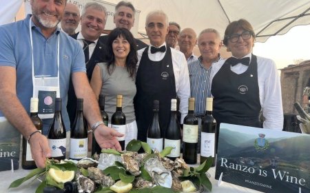 Ostriche spezzine e Pigato di Ranzo alle Vele d'Epoca di Imperia