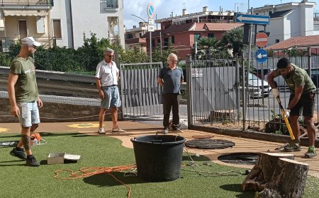 Laigueglia, alla scuola Badarò lavori di manutenzione esterni e interni prima del suono della campanella