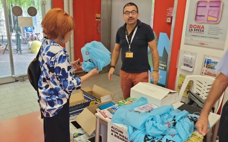 Con l’inizio dell’anno scolastico attivata la piattaforma Giraskuola e donati all’Emporio Solidale 250 Kg di articoli di cartoleria