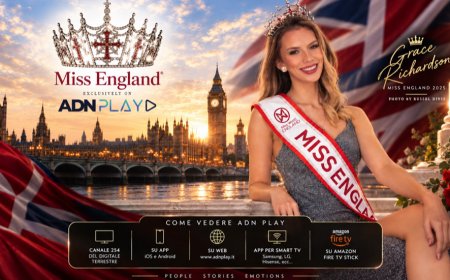 ADN PLAY diventa Official Media Partner di Miss England 2026