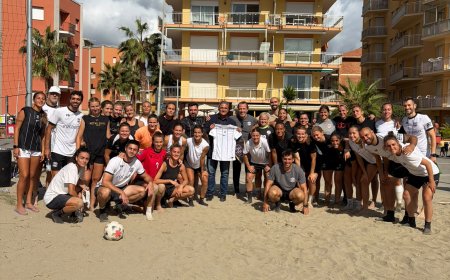 L'F.C. Como Women sceglie San Bartolomeo, allenamenti in spiaggia per la capolista di Serie A (foto gallery)