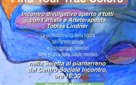 San Bartolomeo al Mare: il Centro Sociale Incontro celebra la Giornata Europea dell'Arteterapia con l'artista e arteterapeuta Tobias Lindner