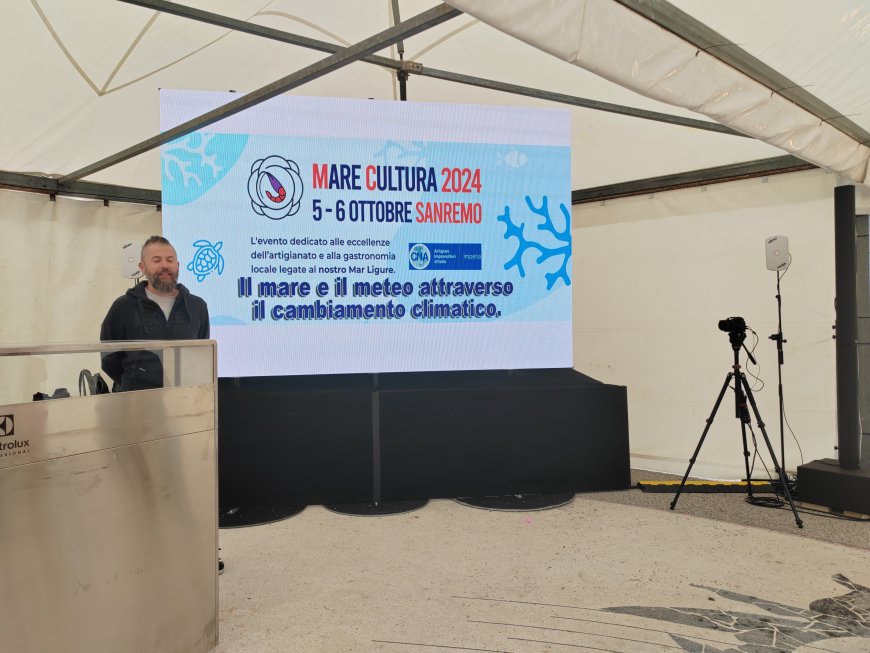 CNA Imperia a MareCultura 2026 riporta a Sanremo Giovanni Nebbia e mette il clima al centro della nuova stagione turistica