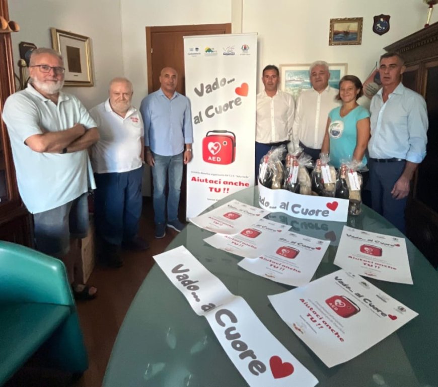 Comune di Vado Ligure, Confcommercio Savona e il C.I.V. "Vola Vado"  danno vita al progetto "Vado... al Cuore"