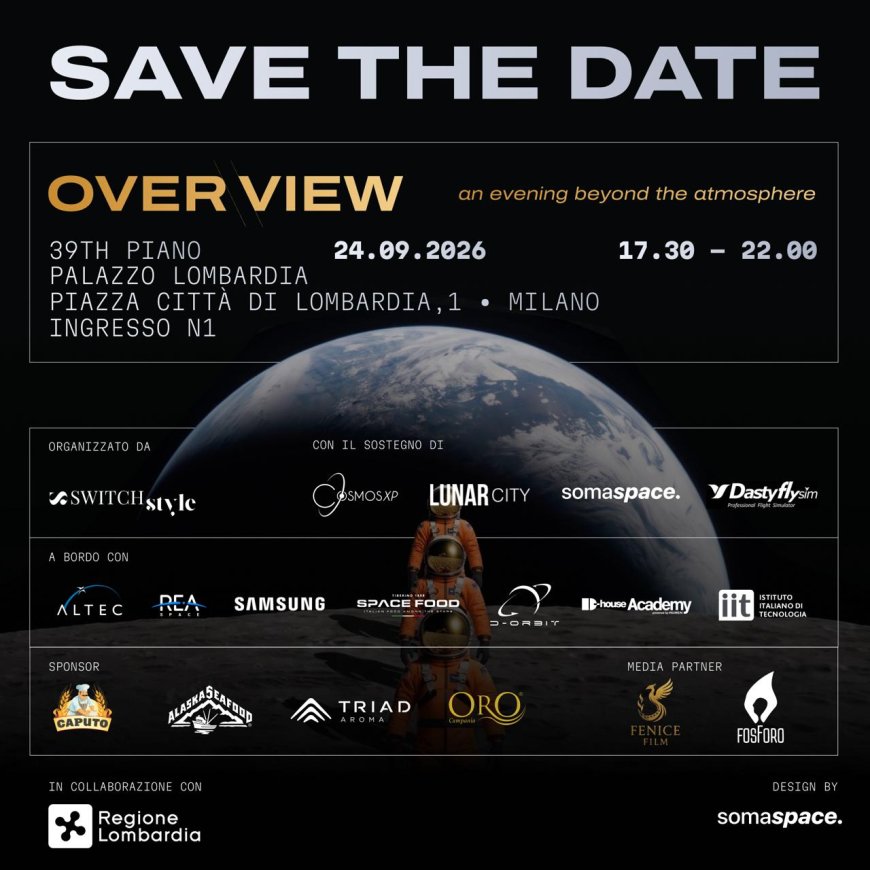 Space Economy e Moda: il 24 settembre a Milano nasce “OVER VIEW”