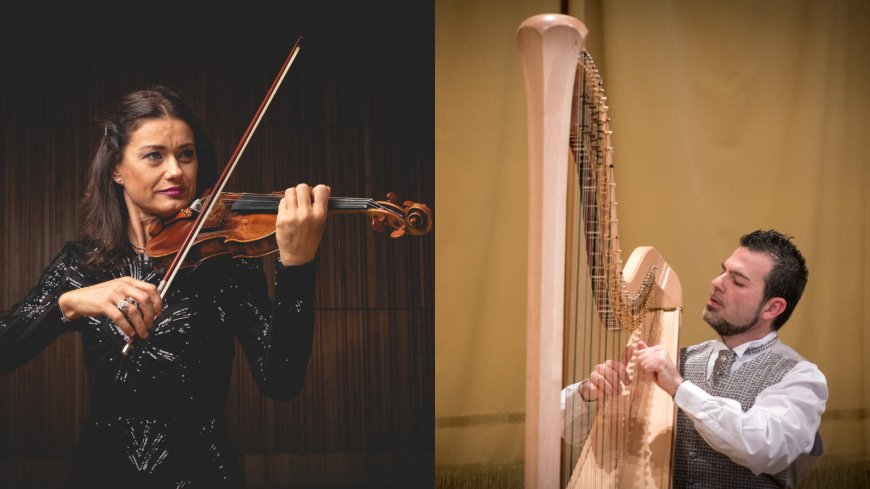 A Savona un concerto di altissimo profilo artistico, affidato a due musicisti di fama internazionale e di grande esperienza: Mihaela Costea al violino e Davide Burani all’arpa