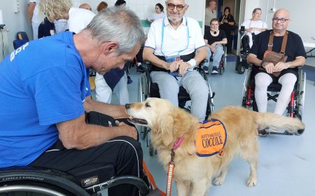 “Fidati della mia Zampa”.  All’Unità Spinale dell’Ospedale Santa Corona la riabilitazione si apre alla Pet Therapy