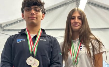 Sanbàrt protagonista ai Campionati Italiani classe RS500: oro mixed e argento assoluto per Federico Bastini e Agata Ferini