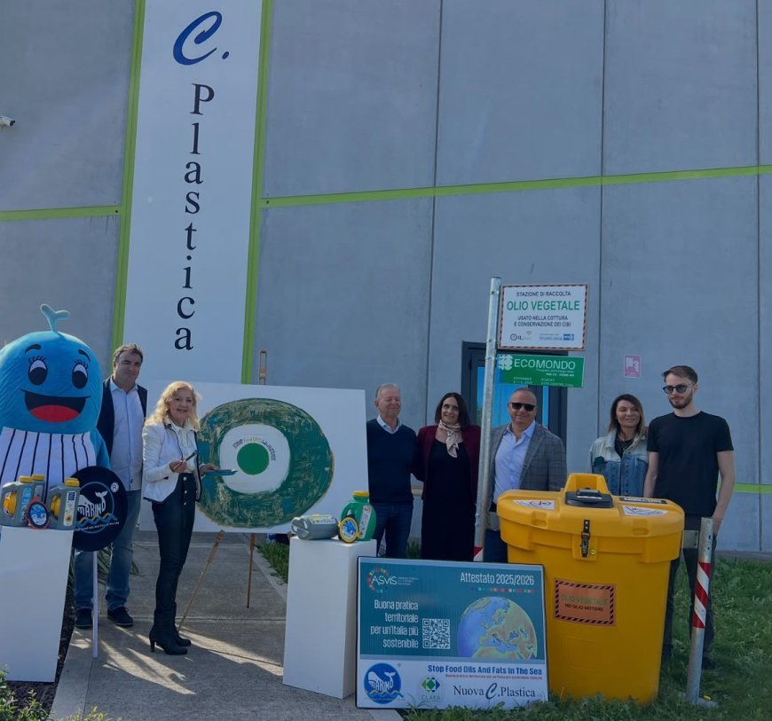 Da Castel Guelfo di Bologna a Ecomondo, municipio e Nuova C Plastica lanciano la sfida dell’Agenda ONU 2030